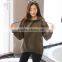 Latest Women Fashion Plain Fleece Pullover Hoodies Ladies Custom Thick Plain Hoodies