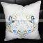 embroidered sea style cushion cover