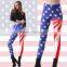 Fashion USA Flag Digital Print Leggings