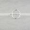 Latest design Minimalist Open Hexagon Sterling Silver Ring