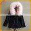 Jsfur Winter Fur Lined Raccoon Hood Kids Cheap Jacket Parka