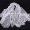 Autumn Winter Women White Fashion Digital Print Pashmina Scarf Worsted Thin Style 200s Cashmere Infinity Scarves Shawl