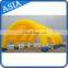 2016 Top Quality PVC Tarpaulin Inflatball Tent for Paintballl Shooting Cage