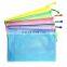 A3,A4,A5,A6,B4,B5,B6 mesh plastic zipper document bag for office and school supplies
