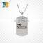 high quality metal alloy custom dog tag necklace