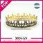 China factory price round rhinestone crystal circle crown Manufacturers