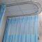 Hospital Ceiling Mount Cubic Curtains and Aluminum Alloy Rails System for Patient Privacy Protecting