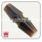 2017 Year Factory Customized Barrel 4CM - -5CM Shinny Brown Or Coffee Color Resin Polyester Toggle Has One Hole In The Milddle