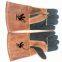 Multi-Faceted Cow Leather Gloves Welding, Fire, Barbecue