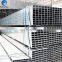 GI SHS ! galvanized square pipe large diameter factory gi rectangular steel pipe 600mm