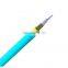 1~144 core OM1 OM2 OM3 OM4 multi mode indoor tight buffered fiber optic cable with FRP strength member