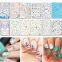 Summer nail decals stickers, more than 1000 pieces of adhesive head DIY nail art design templates