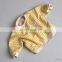 Infant terry wool pattern sweater for men and women baby simple neutral loose casual tops spring and autumn clothes