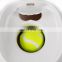 Nontoxic interactive training reward machine Smart pet dog food spiller Tennis ball feeder toy