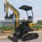 5% off  hydraulic 1.8 ton minibagger 1 mini excavator diesel for sale CE certified