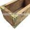 Custom Small Vintage Wooden Crate