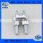 304 Stainless Steel Saddle Clamp Cable Clip for 3/25" 3mm Wire Rope