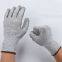 Anti Cut Level 5 HPPE Fiberglass Liner PU Coated Cut Resistant Hand Gloves