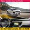 for Toyota Corolla E170 E160 2014 2015 2016 2017 2018 Anti-Slip Mat Dashboard Cover Pad Sunshade Dashmat Carpet Accessories Rug
