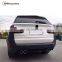 x5 f15 body kit x5m style pp material body parts with front bumper rear bumper over fenders muffler tips for X5 to X5m F15