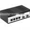 Tanghu DIN Rail POE Ethernet Switch 10/100/1000M 4 POE+2SFP Port Industrial Grade