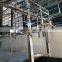 Chicken slaughtering and feather plucking production line