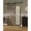 Modern solid core wooden interior barn door