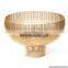 gold plated metal bowl