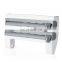 Kitchen Roll Wall Mounted Double Knife Plastic Wrap Storage Rack Paper Towel Holder