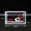 Giant Magnetic Simple Assemble  Custom Shoe Box Transparent Black Platic Shoe Display Box Storage For Men