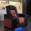 Popular recliner chair modern design adjustable headrest single private cinema seats