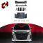 CH High Quality Larynx Rear Bumper Wheel Eyebrow Side Skirt Labial Tail Side Mirror Body Kit For Wald Kit For Alphard 18
