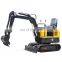 Construction equipment 1ton mini track digging machine mini excavator