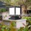 ABS Solar Pillar Lamp Balcony Pathway Light Outdoor Garden LED Solar Lawn Bollard Light