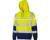 High visible workwear safety jacket with hood,  Hi vis hoodie for work uniform