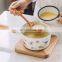 Mini Vintage White Cooking 16Cm Die Cast Enamel Milk Steamer Pot With Handle