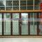 September Sale Factory Supply Aluminum accordion bi-folding window for house Folding Screen