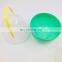 Egg Shape Flat Bottom Big Plastic Easter Egg Box with Handle