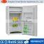 hot selling 90L white color mini refrigerator electric manual defrost mini bar for home using
