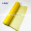 Yellow safety net scaffold protection net 100% HDPE debris netting with reinforced eyelets