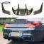 F06 F12 F13 M6 FD Style Carbon Fiber Rear Diffuser Rear Bumper Lip For Bmw 6 Series F06 F12 F13 M6 2012-2016