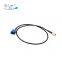 FAKRA C Blue female connector -RG174-3M-SMA male connector cale assembly