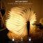 LED Portable book Shape USB Rechargeable Night Light Creative 3D magnetic folding decorative gift book light