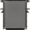 OEM 1003699 1003700 SPI 2001-1721 China aluminum auto radiator manufacturer for Freightliner B2 Bus Chassis