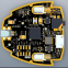 PCB en céramique d'azoture d'aluminium à 96 % en 2 couches