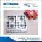 Anti finger print surface 4 burner built in gas cooker with CE