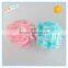 Chinese manufacturers promotional multicolor body rubbing ball baby mesh bath sponge