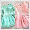 Kids Dress For 3-7 Y Girls New Pattern Children Spring Girl Dress 2015 Fashion Kids Flower Girls Dress