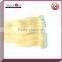 Unprocessed tape hair extension brazilian hair grade 7a virgin hair pu skin weft
