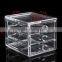 C81 ANPHY 3 Drawers Acrylic Organizer Large makeup Assorted Storage Box Jewelry Finding box